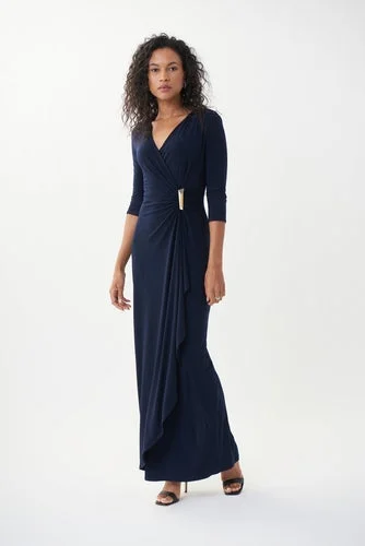 Sleeveless Women Dress in Bright Colors for Summer Parties Sleeveless Women Dress in Bright Colors for Summer Parties Joseph Ribkoff 3/4 Sleeve Front V Neck Front Brooch Long Dress Sleeveless Women Dress in Bright Colors for Summer Parties Sleeveless Women Dress in Bright Colors for Summer Parties Joseph Ribkoff 3/4 Sleeve Front V Neck Front Brooch Long Dress