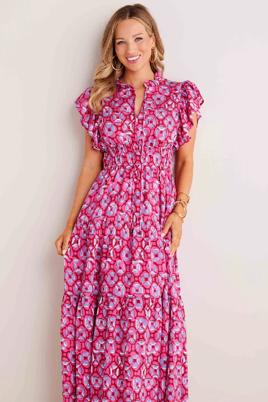 Midi dresses with polka dot prints for a playful summer outfitCameron Dress