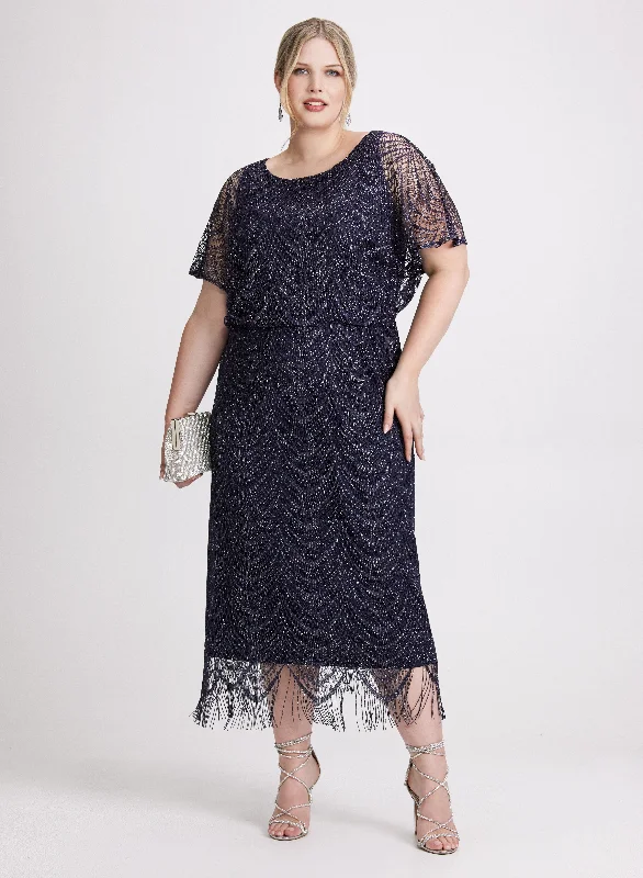 Midi dresses with animal prints for a bold and confident appearanceCrochet Lace Evening Dress Midi dresses with animal prints for a bold and confident appearanceCrochet Lace Evening Dress