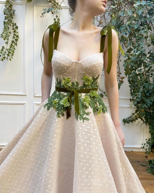 Midi dresses with embroidered accents for a unique and detailed designDotted Moongaze Gown Midi dresses with embroidered accents for a unique and detailed designDotted Moongaze Gown