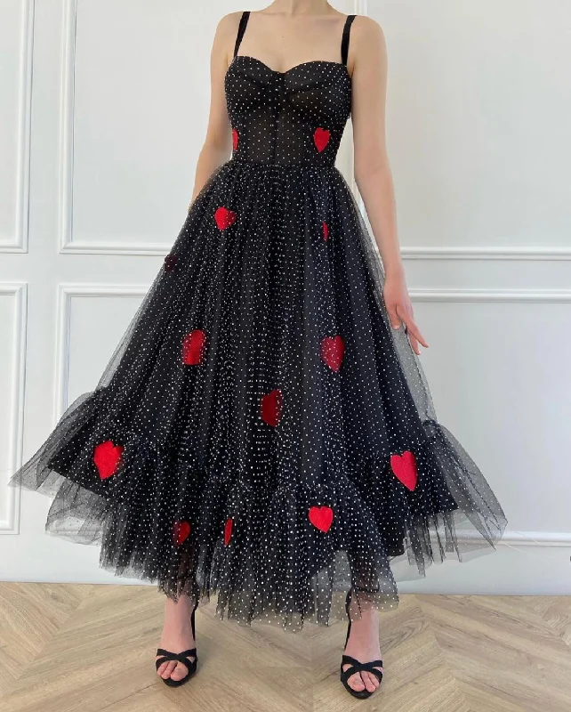 Midi dresses with belted waists to accentuate the figureHearty Dream Gown