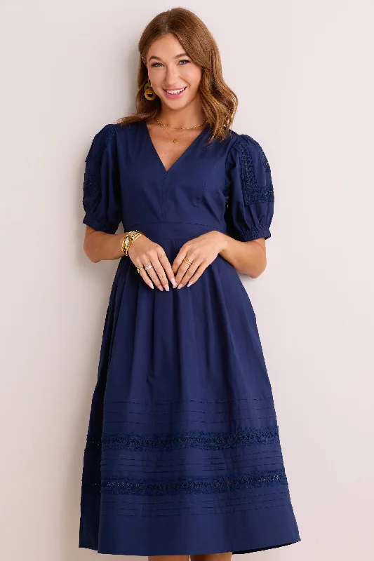 Midi dresses with ruched bodices for a feminine and fitted feelOllie Dress