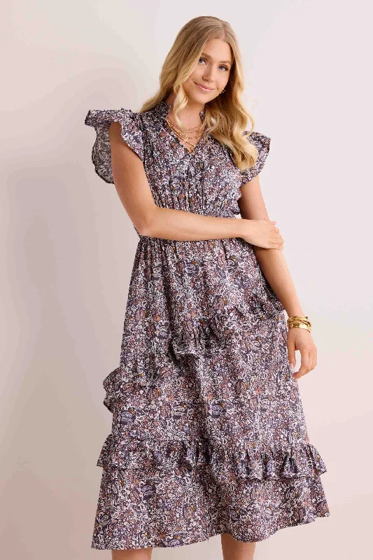 Midi dresses with gathered skirts for a full and flowing silhouettePenelope Dress