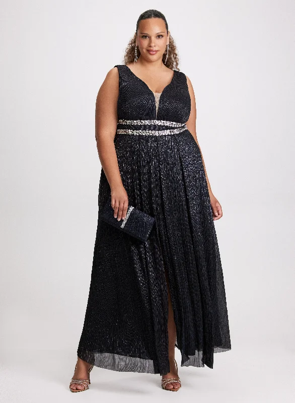 Midi dresses with asymmetric hems for a fashion - forward and dynamic appearanceV-Neck Rhinestone Waist Dress Midi dresses with asymmetric hems for a fashion - forward and dynamic appearanceV-Neck Rhinestone Waist Dress