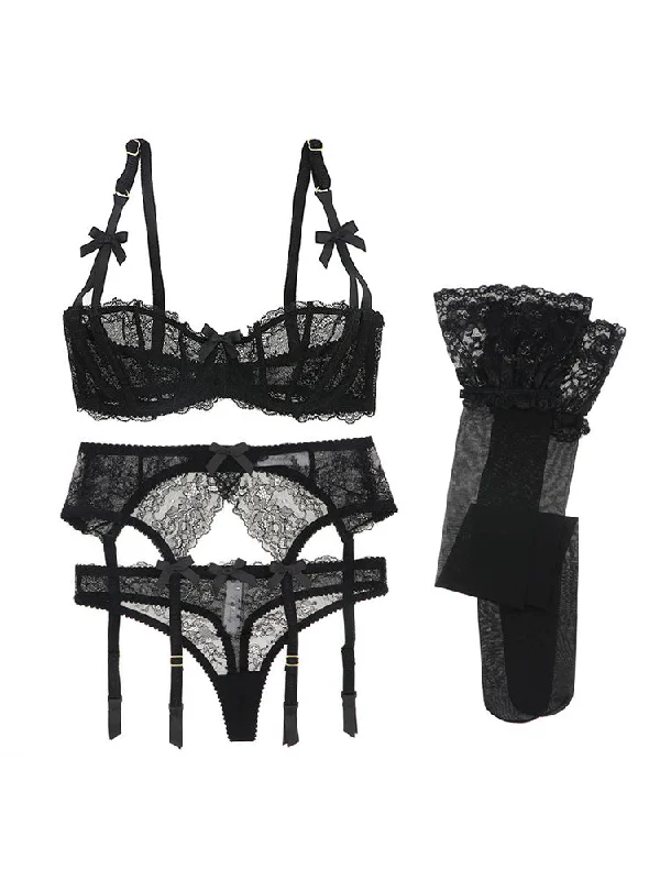 Black 1(+Matching thong)