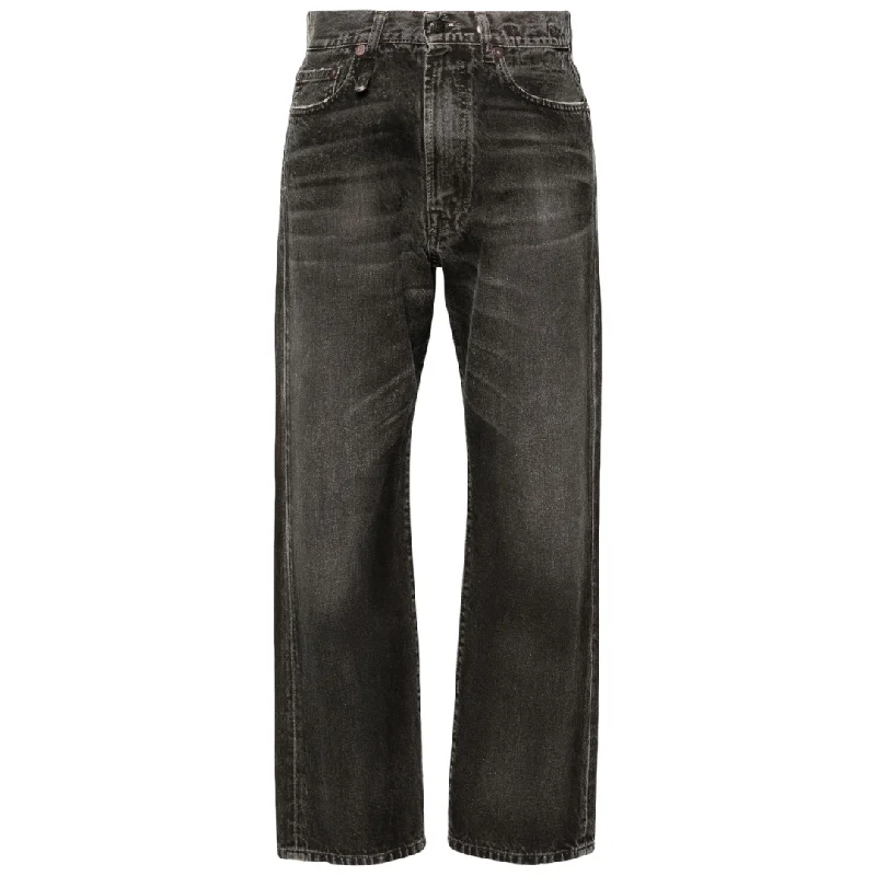 Studded Denim Top for a Glamorous and Bold StyleMud Grey Boyfriend Jean