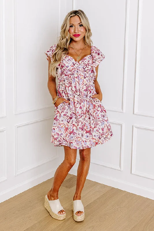 Mini dresses with V - necklines for a flattering shapeMostly Magic Dress In Ivory