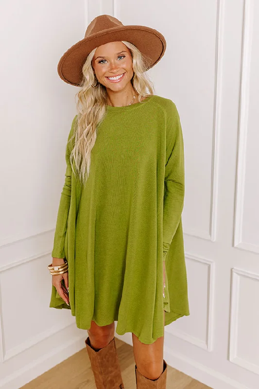 Mini dresses with pocket details for added functionalityNew Chapter Tunic Dress In lime Mini dresses with pocket details for added functionalityNew Chapter Tunic Dress In lime