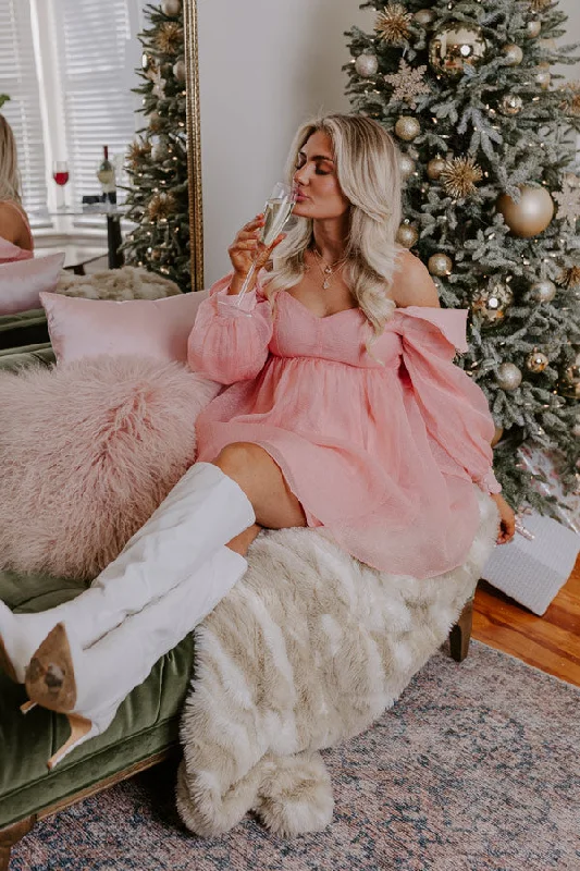Velvet mini dresses for autumn weddingsParty Dreams Mini Dress