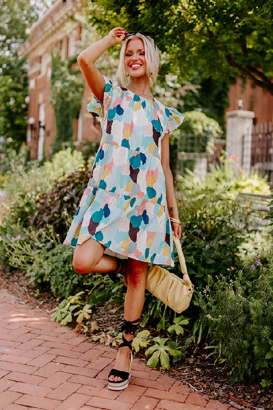 Strapless mini dresses for a beach vacationProtect Your Peace Shift Dress