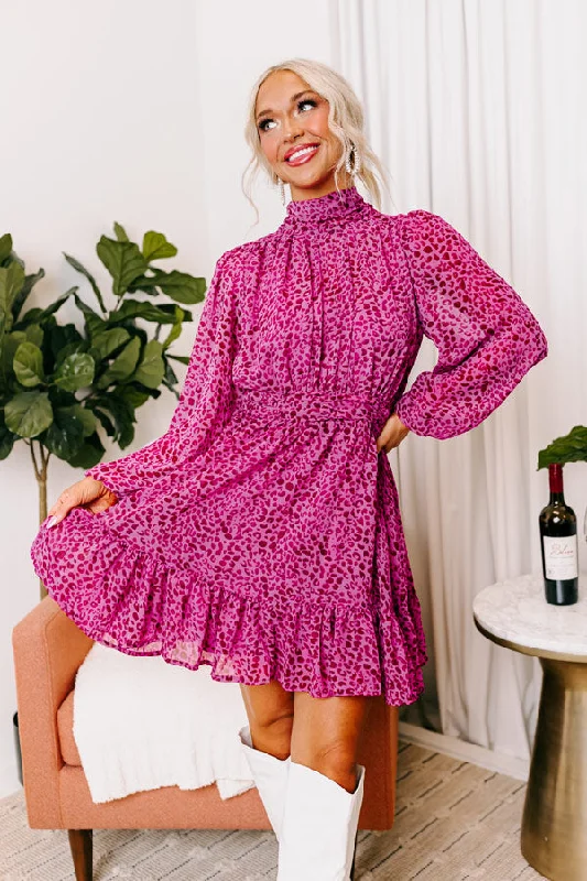 Mini dresses with cut - out details for a trendy lookRomantic Notion Dress