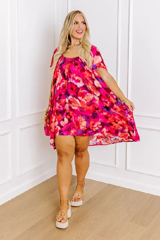 Linen mini dresses for a breathable summer optionSouthern Flair Floral Mini Dress Curves Linen mini dresses for a breathable summer optionSouthern Flair Floral Mini Dress Curves