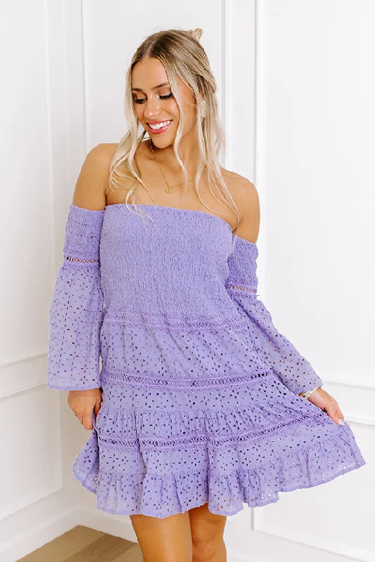 Sequined mini dresses for New Year's EveThese Are The Days Eyelet Dress