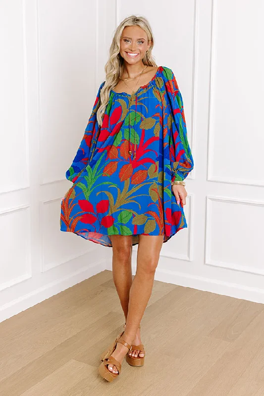 Mini dresses with high - low hems for a modern twistVacay Ways Shift Mini Dress