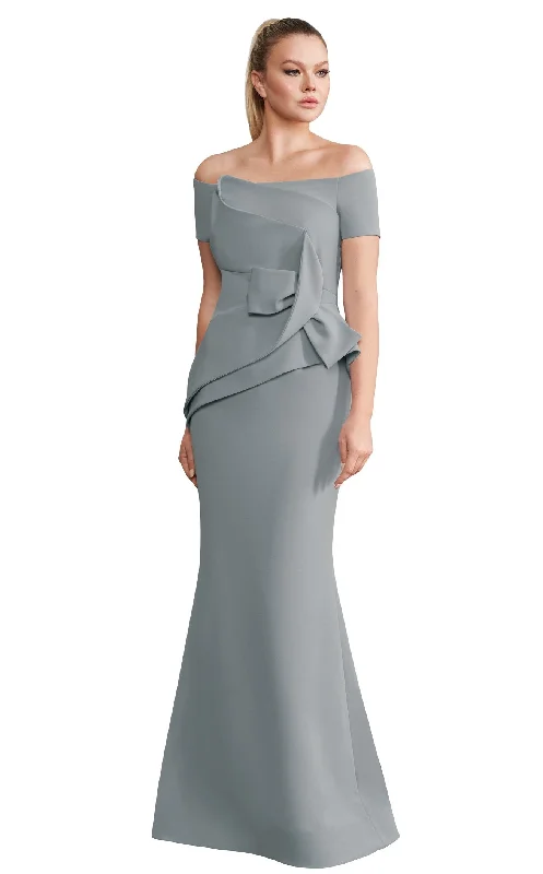 Prom dresses with cold - shoulder ruffled sleeves and floral prints for a romantic and fashionable styleAlexander by Daymor 1150CL Dress Prom dresses with cold - shoulder ruffled sleeves and floral prints for a romantic and fashionable styleAlexander by Daymor 1150CL Dress