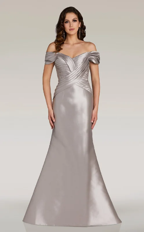 Mermaid - cut formal dresses in satin for a glamorous prom nightGia Franco 12370 Dress