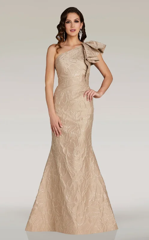 Prom dresses with lace - trimmed sleeves and empire - style waists for a flattering and vintage - inspired formal affairGia Franco 12375 Dress