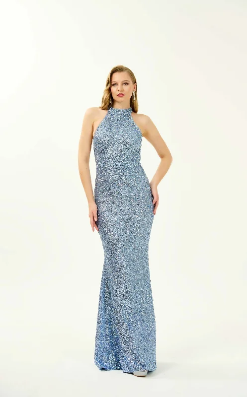 Prom dresses with metallic - colored fabrics and beaded embroidery for a glamorous promGygess G2411026 Dress Prom dresses with metallic - colored fabrics and beaded embroidery for a glamorous promGygess G2411026 Dress