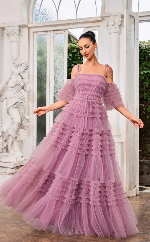 Formal dresses with pleated yokes and button - up fronts for a classic and refined lookJadore J24043 Dress Formal dresses with pleated yokes and button - up fronts for a classic and refined lookJadore J24043 Dress