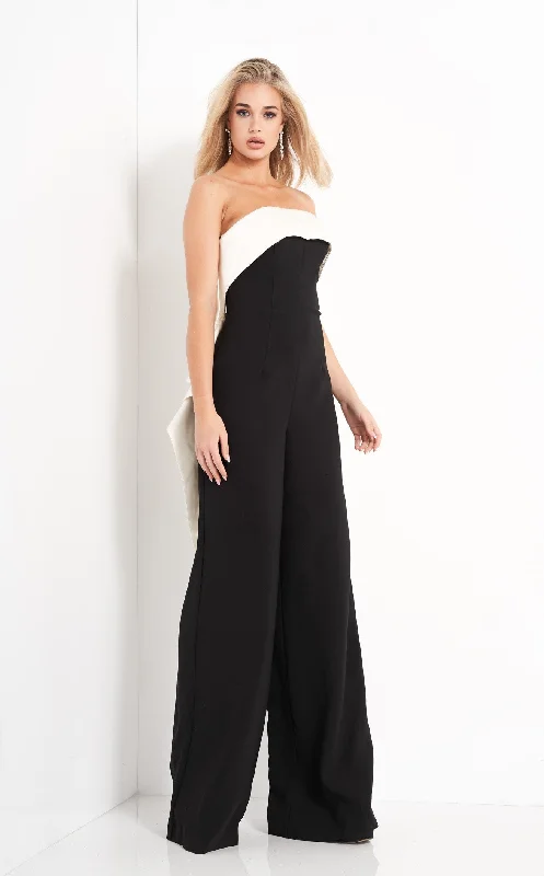 Prom dresses with lace - up side panels and ruffled bodices for a feminine and detailed lookJovani 04355 Jumpsuit Prom dresses with lace - up side panels and ruffled bodices for a feminine and detailed lookJovani 04355 Jumpsuit