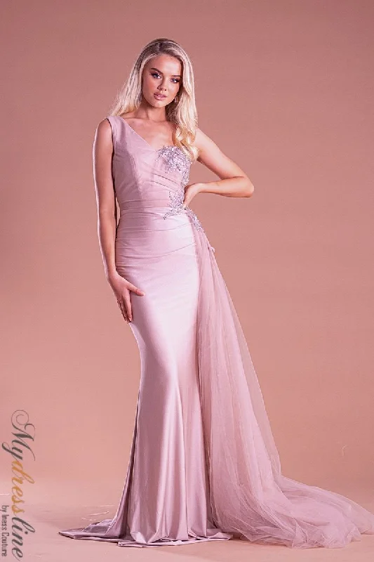 Strapless formal dresses with tulle skirts for a classic prom lookPortia & Scarlett PS21229 Strapless formal dresses with tulle skirts for a classic prom lookPortia & Scarlett PS21229