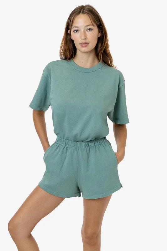Plus Size Women Shorts with a Comfortable and Stylish Fit1214GD - Heavy Jersey Garment Dye Short Shorts Plus Size Women Shorts with a Comfortable and Stylish Fit1214GD - Heavy Jersey Garment Dye Short Shorts