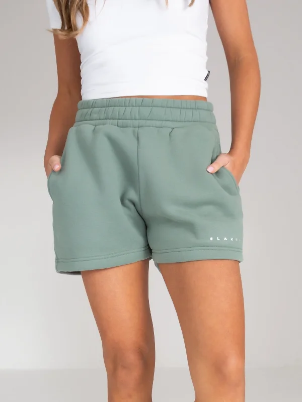 Printed Floral Women Shorts for a Summer - Ready StyleIsabel Jogger Shorts - Sage Green Printed Floral Women Shorts for a Summer - Ready StyleIsabel Jogger Shorts - Sage Green