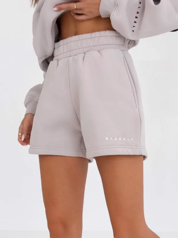 Plus Size Women Shorts with a Comfortable and Stylish FitIsabel Jogger Shorts - Stone