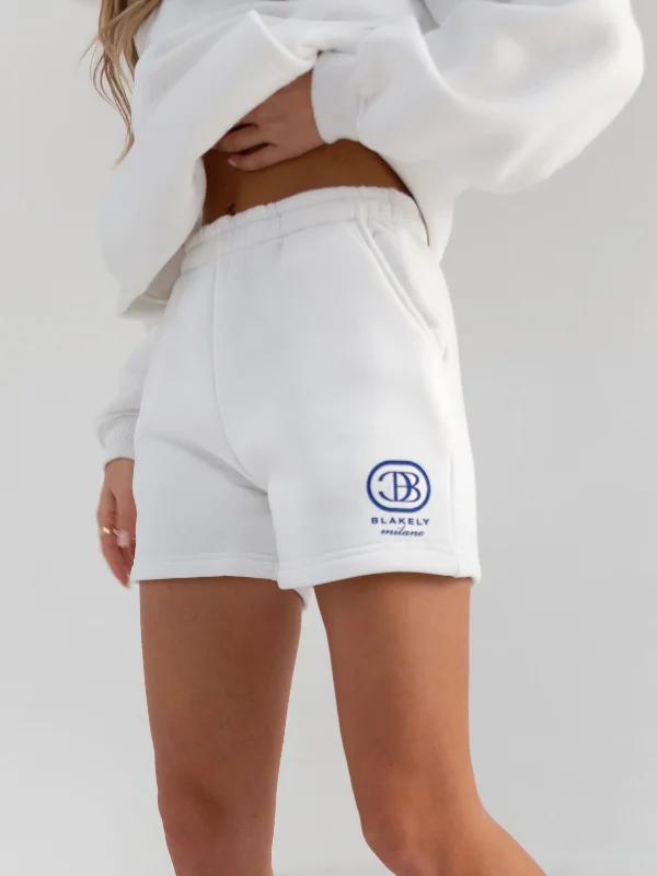 Bermuda Women Shorts for a Classic and Sophisticated LookMilano Jogger Shorts - Flat White Bermuda Women Shorts for a Classic and Sophisticated LookMilano Jogger Shorts - Flat White