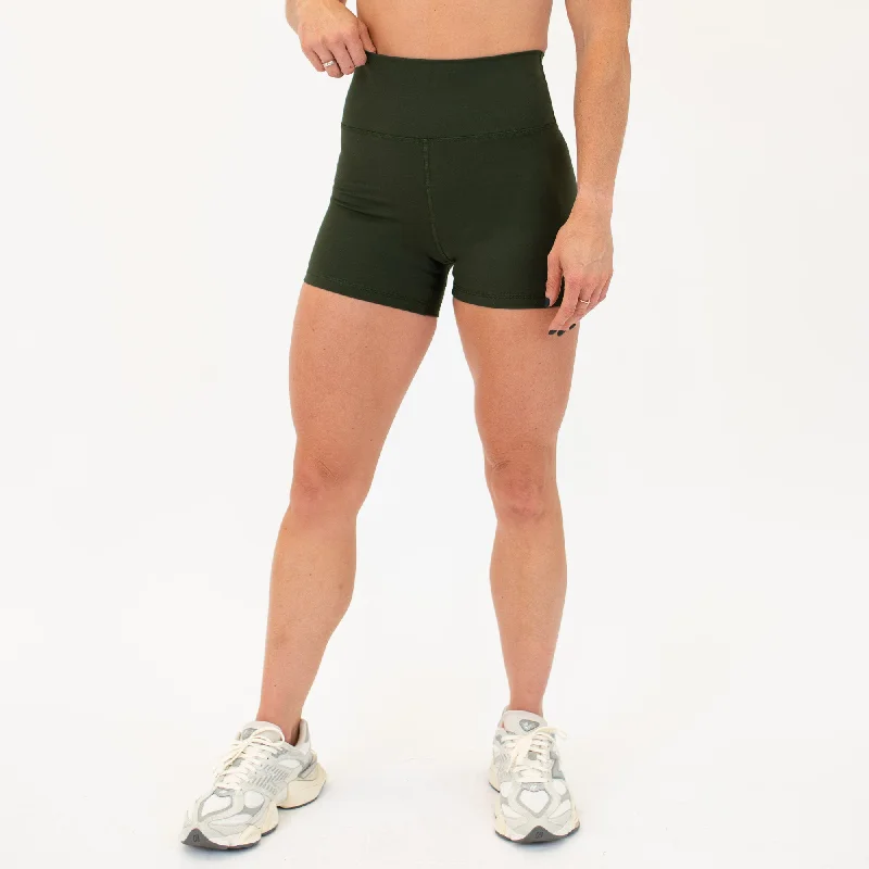 Jeanette Women Shorts with a Soft and Comfortable FeelTrue High Short 4" - Higher Rise Jeanette Women Shorts with a Soft and Comfortable FeelTrue High Short 4" - Higher Rise