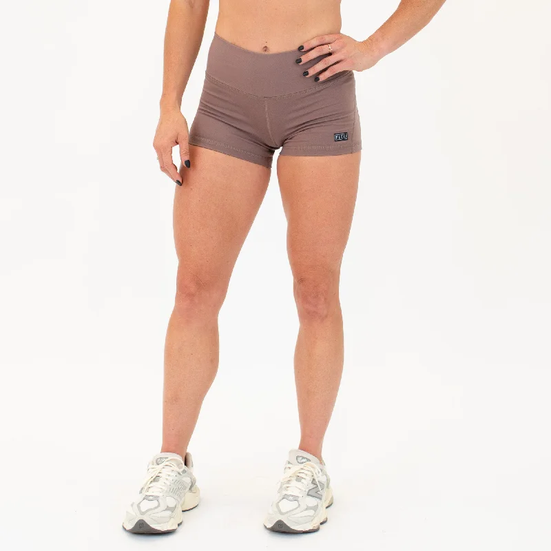 Leather Look Women Shorts for an Edgy and Chic StyleApex Contour Short 3.25" - Mid Rise Leather Look Women Shorts for an Edgy and Chic StyleApex Contour Short 3.25" - Mid Rise