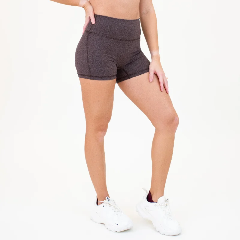 Elastic Waist Women Shorts for Easy Wear and ComfortAscend Short 3.25" - No Front Seam - Higher Rise Elastic Waist Women Shorts for Easy Wear and ComfortAscend Short 3.25" - No Front Seam - Higher Rise