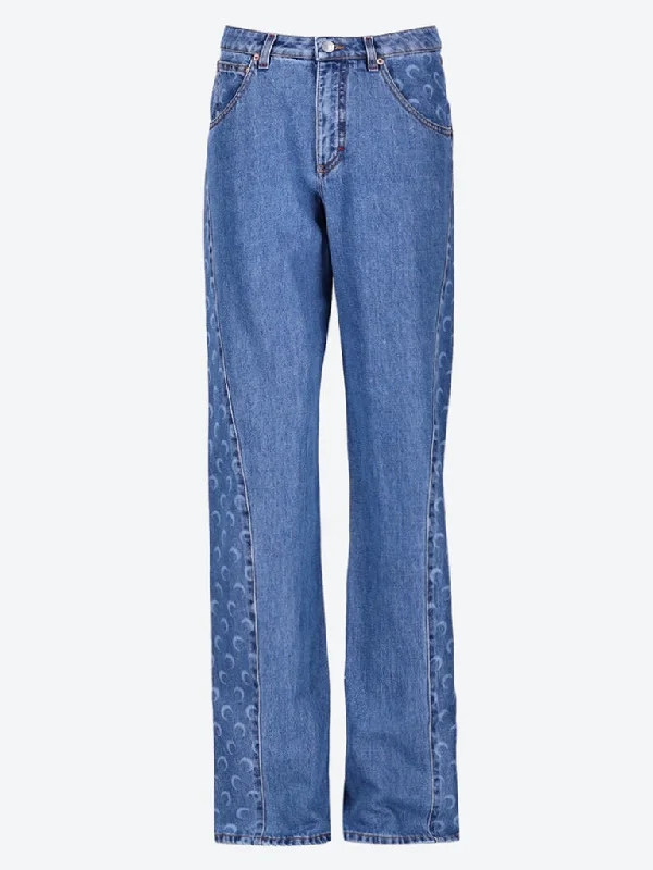 Linen Women Shorts for Breathable Comfort in Hot WeatherMoon laser denim curved jeans Linen Women Shorts for Breathable Comfort in Hot WeatherMoon laser denim curved jeans