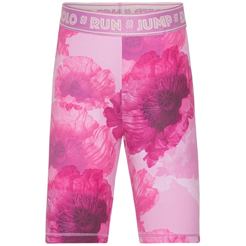 Stretchable Women Shorts for Maximum MobilityMolo Exercise Dreamy Poppies Obelia Shorts Stretchable Women Shorts for Maximum MobilityMolo Exercise Dreamy Poppies Obelia Shorts