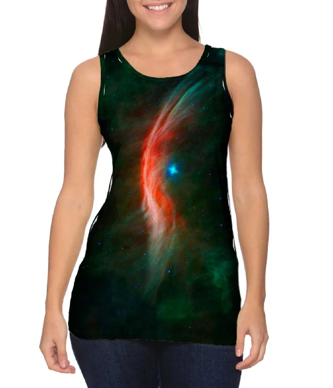 Women's Spaghetti Strap Tank Tops with Geometric PatternsSpace Galaxy Zeta Opiuchi