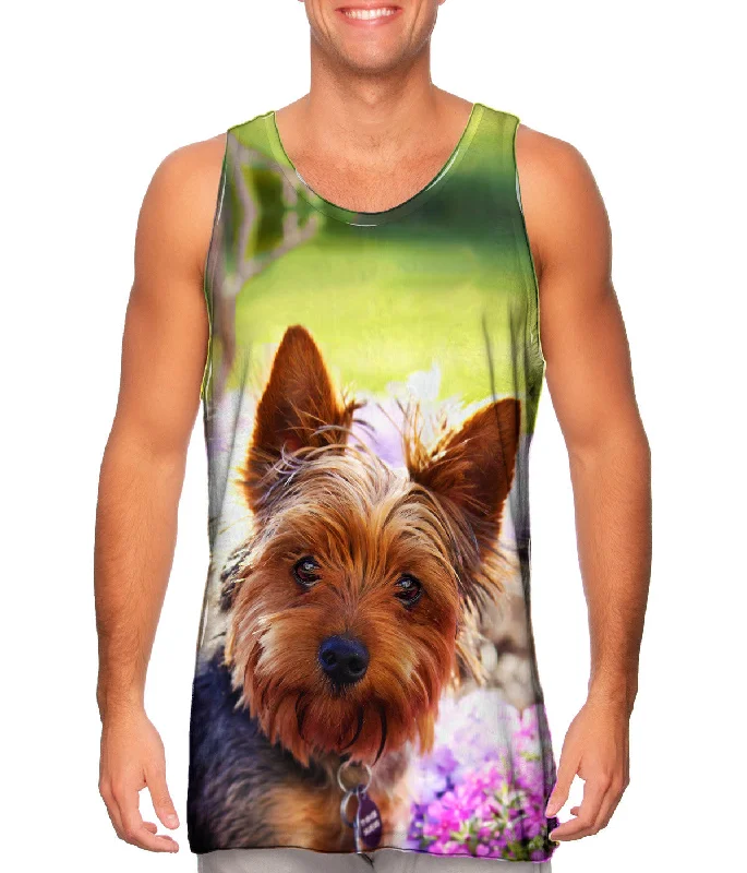 Women's Sleeveless Ribbed Tank Tops for a Trendy LookSpringtime Yorkie