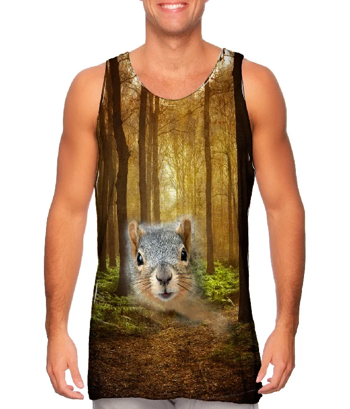 Scoop Neck Women's Linen Blend Tank Tops for SummerSquirrel