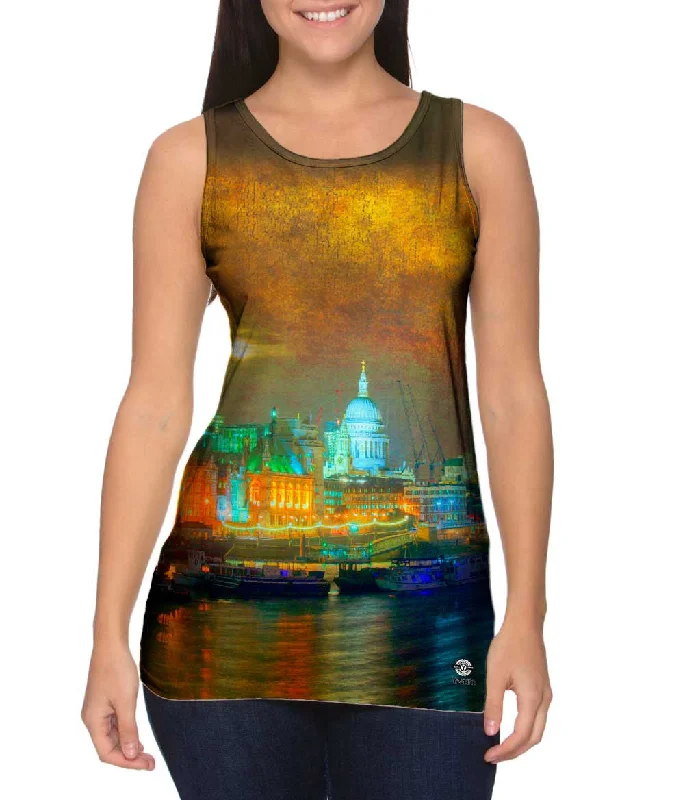 Square Neck Women's Organic Cotton Tank Tops in Earth TonesSt Paul And The Moon