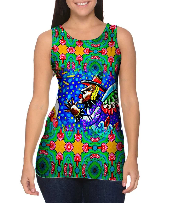V - Neck Women's Moisture - Wicking Tank Tops for RunningStar Fairy Orange Mushrooms V - Neck Women's Moisture - Wicking Tank Tops for RunningStar Fairy Orange Mushrooms