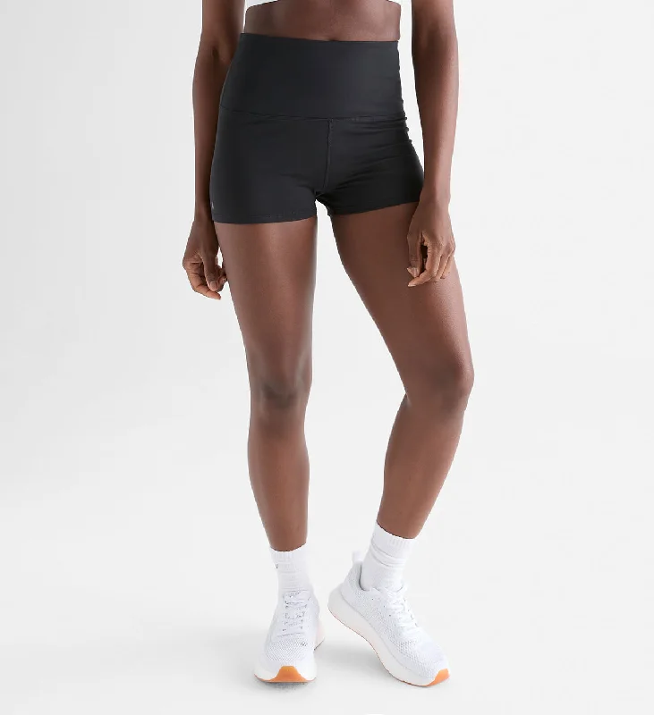 Tie - Waist Women Shorts for a Customizable FitWomen's High-Rise Matte Short 2"