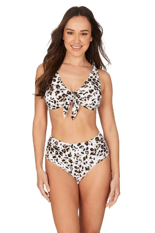 Neon - colored bikini to stand out on the beachNiptuck NN2036WHW Wild at Heart Connie Bikini Set