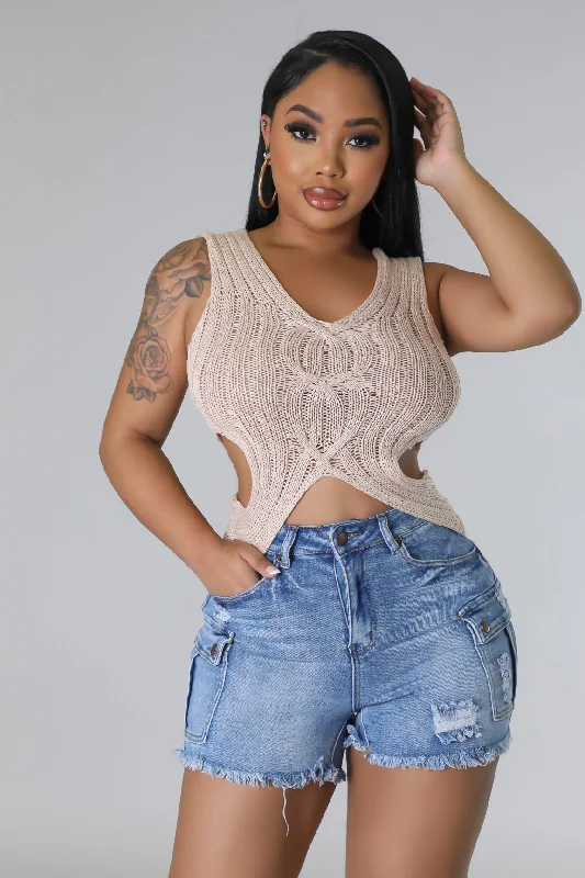 Cut - Out Bodysuits for a Trendy and Fashion - Forward StyleJanisa Top