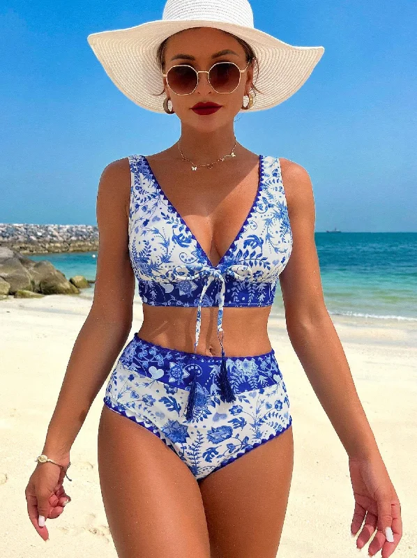 Sports bikini for high - intensity water activities like surfingMy Vcay Bikini Set