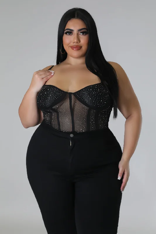 Lace Bodysuits for a Sexy and Elegant Bedroom LookSheerest Hours Top