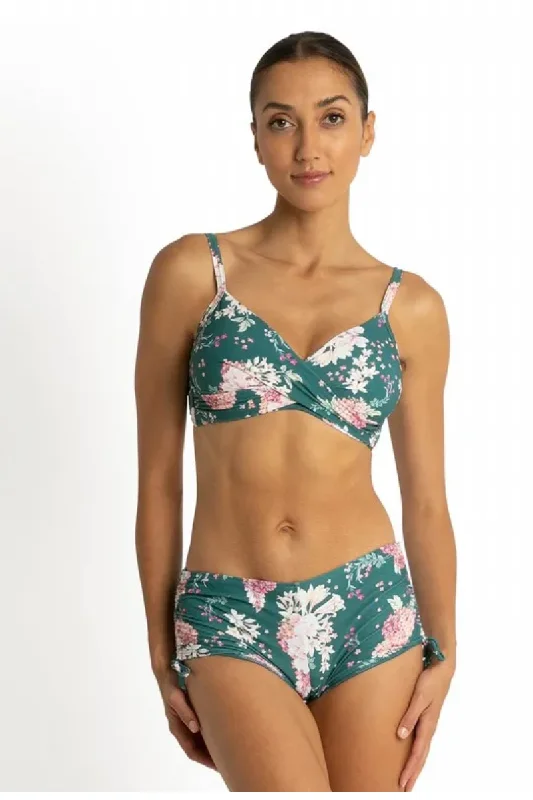 Tropical - themed bikini for a vacation - ready beach outfitSunseeker Hill Twist Front Bralette Tropical - themed bikini for a vacation - ready beach outfitSunseeker Hill Twist Front Bralette