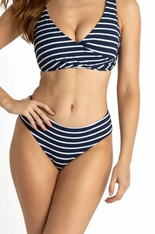 High - waisted bikini for a retro and tummy - flattering lookSunseeker Santorini Mid Rise Pant Ink High - waisted bikini for a retro and tummy - flattering lookSunseeker Santorini Mid Rise Pant Ink